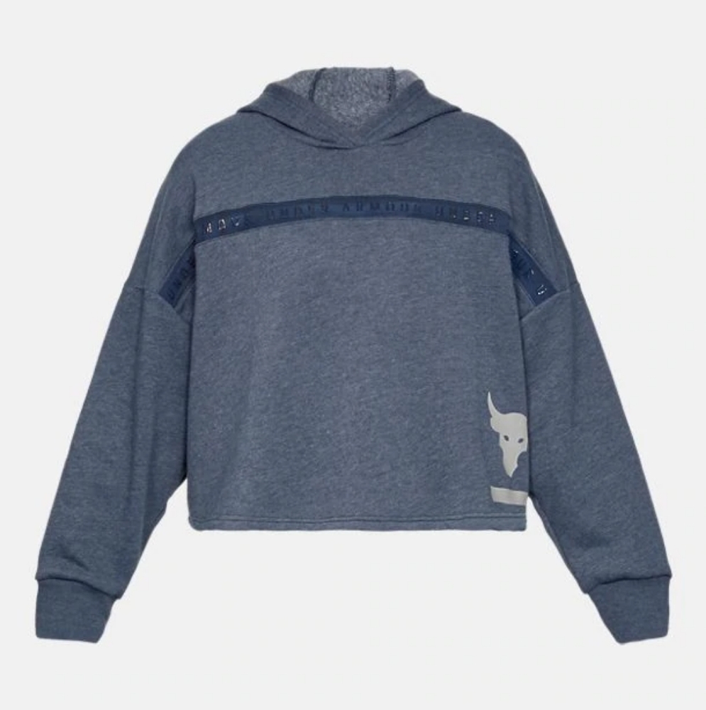 Under Armour Blue Women's Rock Taped Fleece Hoodie